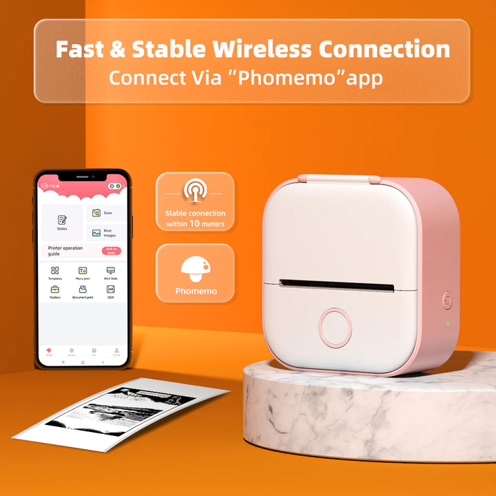 Mini Bluetooth Pocket Printer